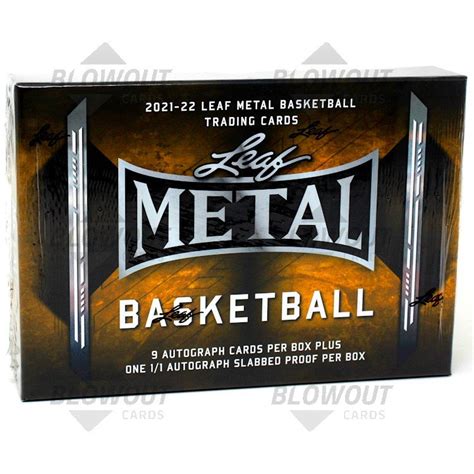 leaf metal basketball box|2021 leaf metal basketball box.